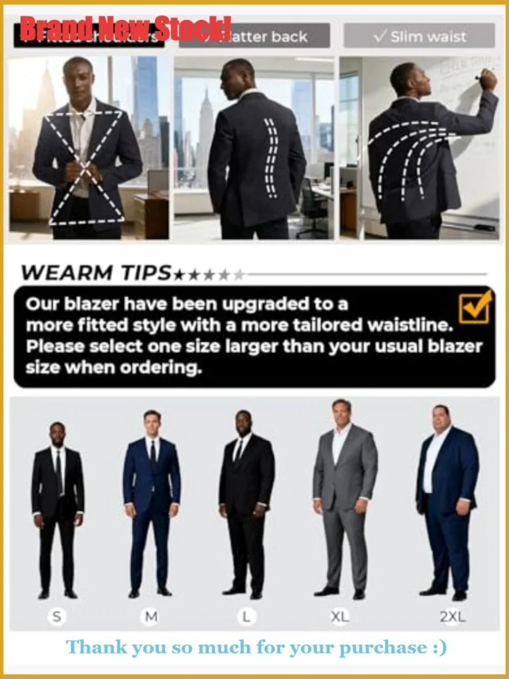 Lightweight Polyester Blend Sport Coat Blazer Slim Fit Two Button